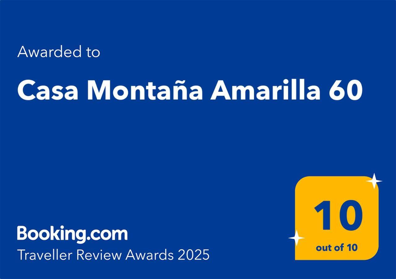 德尔锡伦西奥海岸Casa Montana Amarilla 60公寓 外观 照片